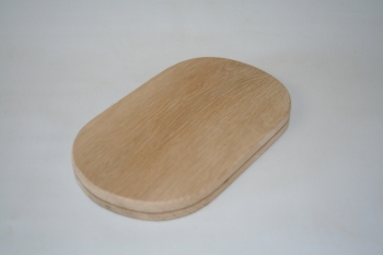 6" x 12"  "Multi wood-Exotic" Flat Sided Oval